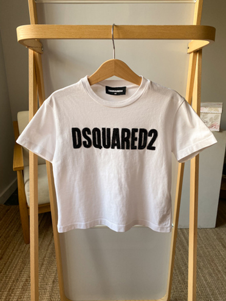Хлопковая футболка Dsquared2, 116