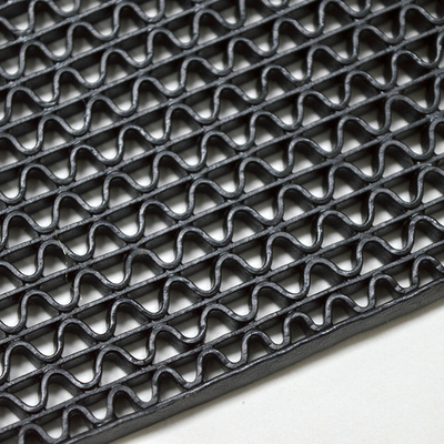 Коврик 60*90см противоскользящий, ПВХ S-mat Zig Zag, черный