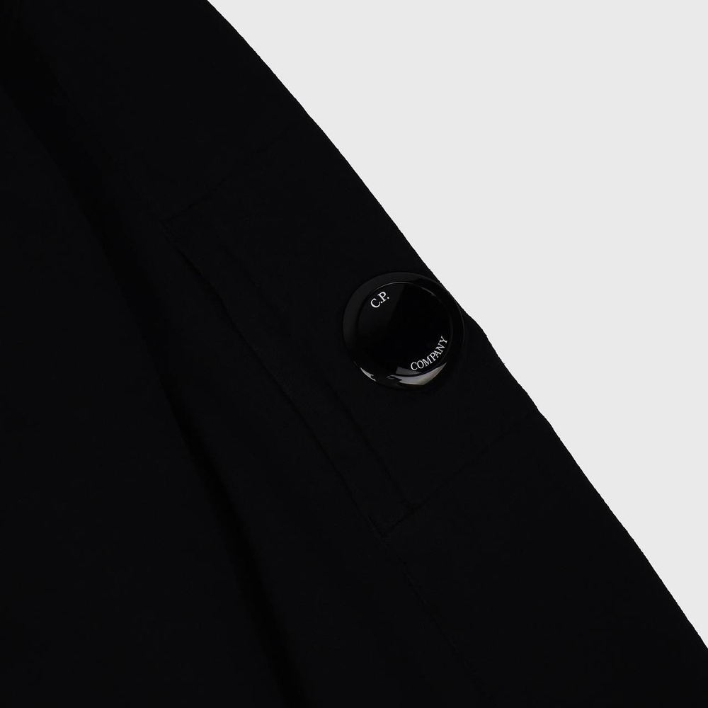 Худи на молнии C. P. Company Light Fleece Black