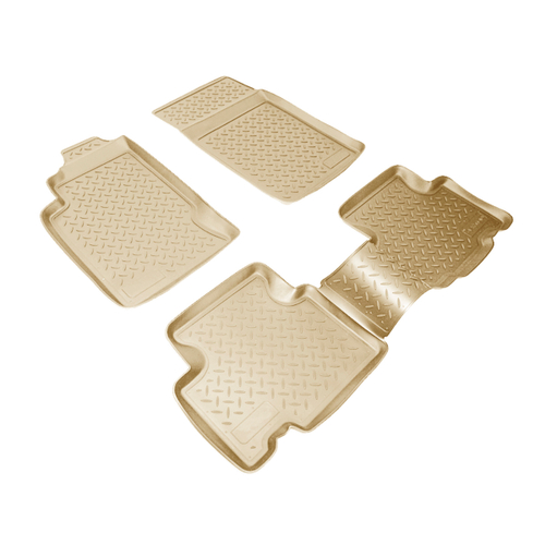 Ковры в салон Norplast/Unidec для Ssang Yong Rexton в кузове RJ, RJN (2001-), Бежевый, арт.NPL-Po-83-19-B