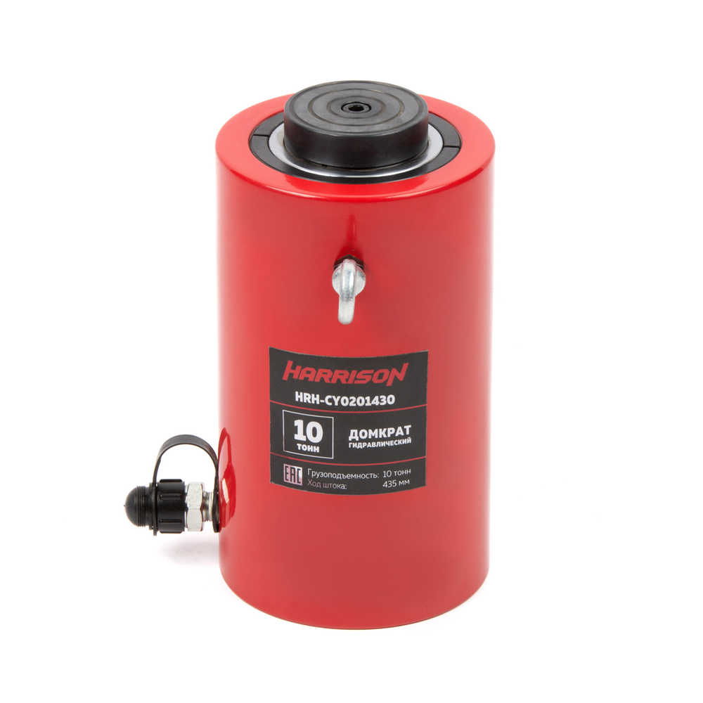HRH-CY0201430 Домкрат гидравлический, телескопический, однополостной 10 т, ход 435 мм