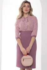Платье Дольче Вита (розовое) П10205 LT Collection