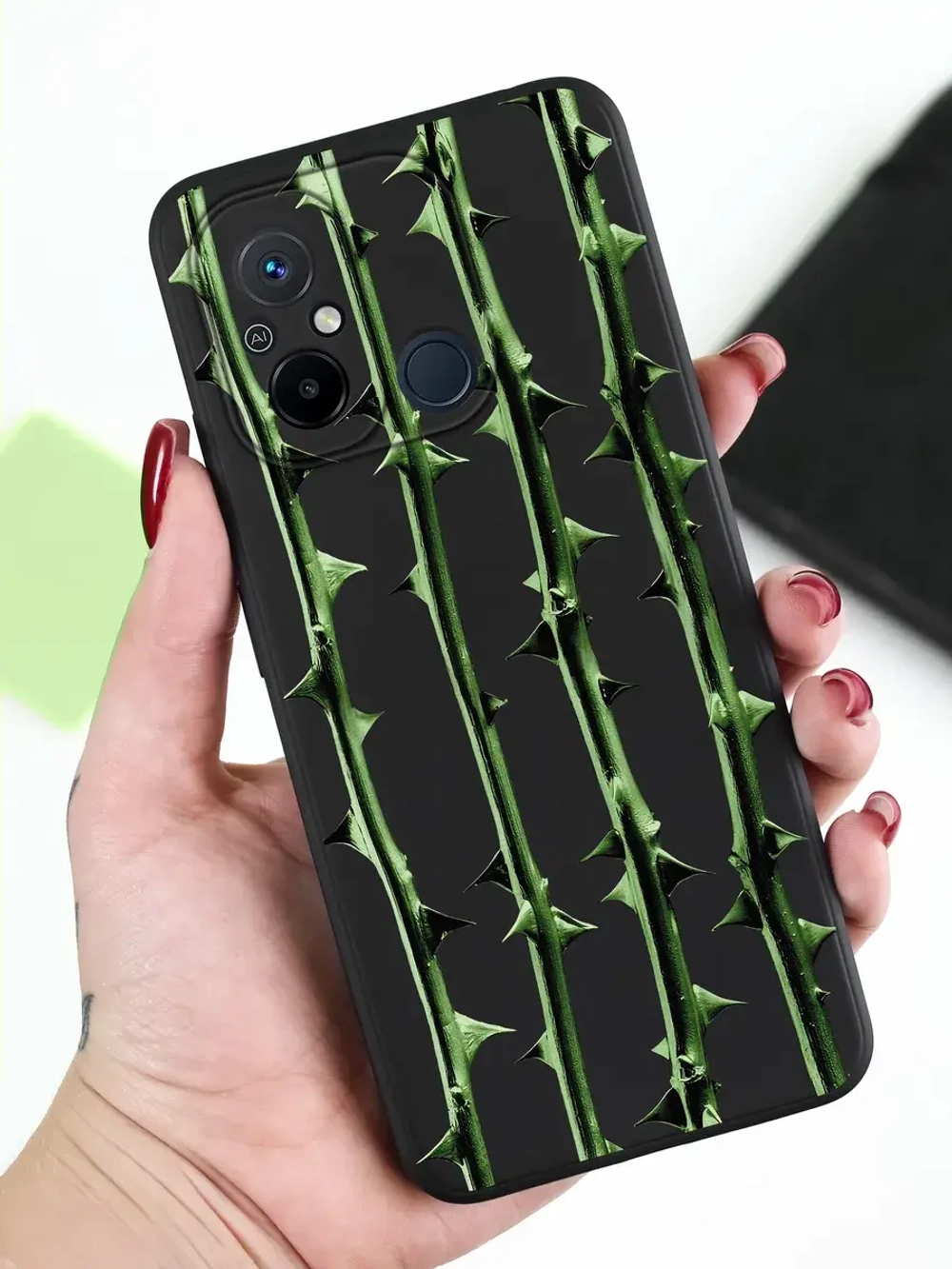 Чехол для Xiaomi Redmi 12C и Poco C55 с принтом