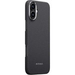 Накладка для iPhone 16 6.1" Pitaka Ultra Slim case черно-серая