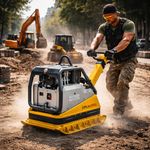 Виброплита дизельная Wacker Neuson DPU 6555 Hehap профессиональная - [520 кг / 65 кН / Hatz 1D81S]