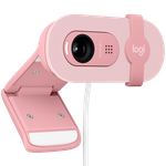 LOGITECH Brio 100 Full HD Webcam - ROSE - USB