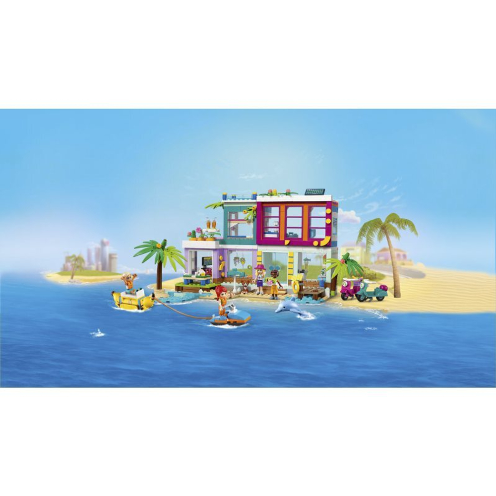 Конструктор LEGO Friends 41709 Пляжный дом для отдыха