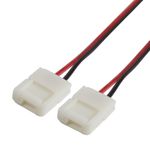 Коннектор соединительный (2 разъема) для одноцветных светодиодных лент 120 диодов/метр, длина 15 см