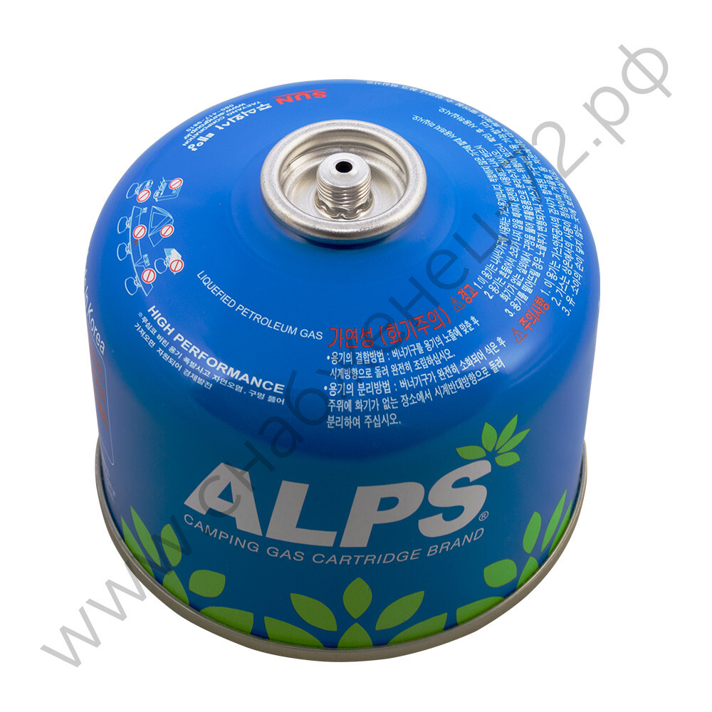 Баллон с газом ALPS 230гр.(резьбовой) Корея
