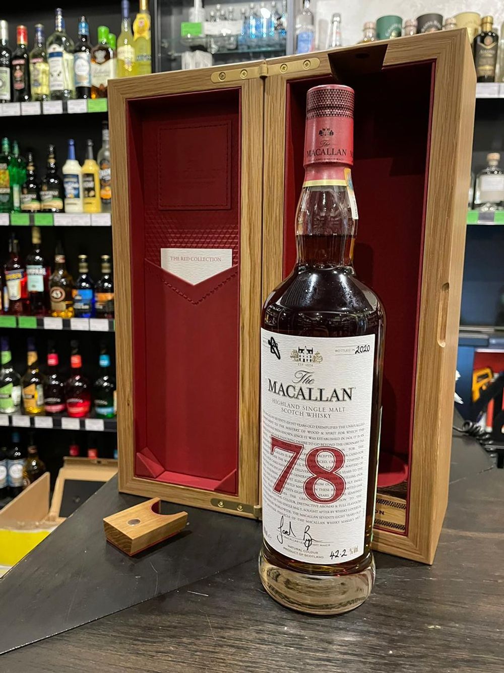 Виски коллекционный Макаллан 78 лет выдержки.