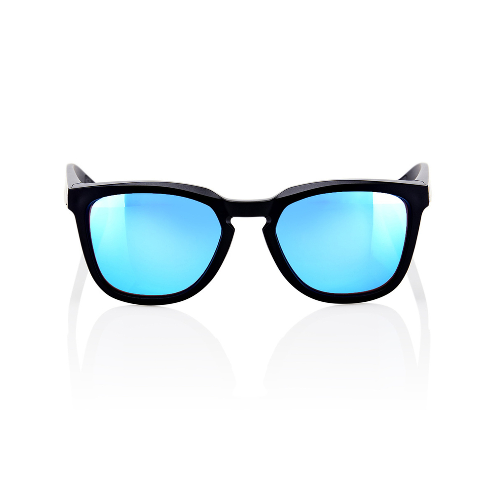 Спортивные очки 100% HUDSON Matte Black - HiPER Blue Mirror Lens