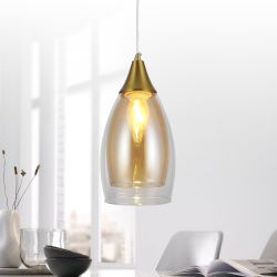 Светильник подвесной (подвес) Rivoli Aileen 3193-201 1 х Е27 40 Вт лофт - кантри потолочный | Лофт-Кантри