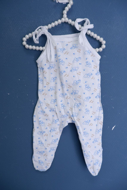 Слип на завязках на 1-3 месяца