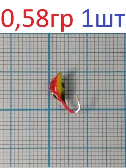 Мормышка вольфрамовая Мидия с ушком