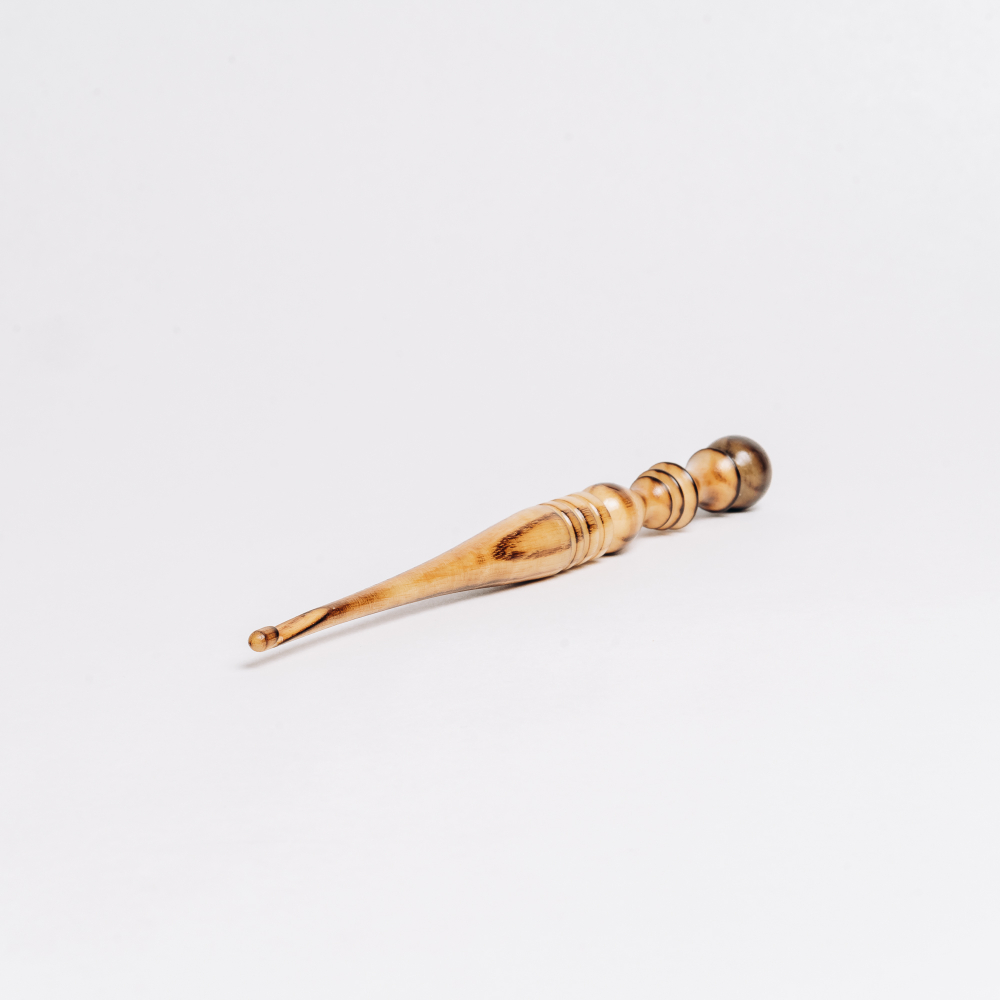 Деревянный крючок для вязания из древесины клена 4 мм. K309