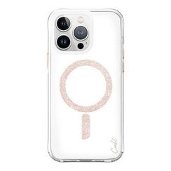Чехол Uniq COEHL Glace MagSafe для iPhone 15 Pro Max Rose Gold (IP6.7P(2023)-GLCMRGLD)
