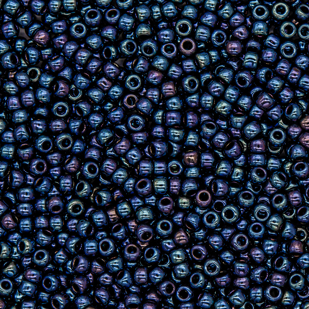 Японский бисер TOHO Round 11/0 (№88), металлизированный, непрозрачный глянцевый