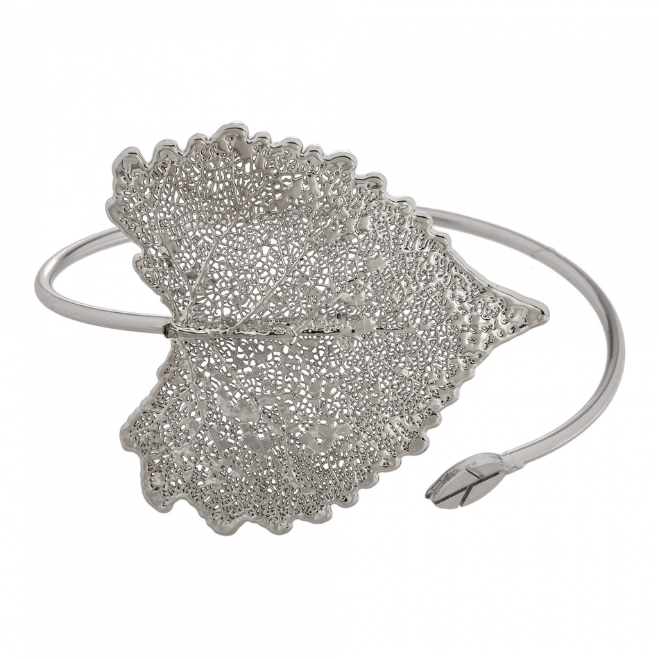 Браслет в виде листа Ester Bijoux Филигранный Тополь LF34BC-S BW