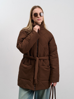 Куртка женская демисезонная "Баланс" коричневый