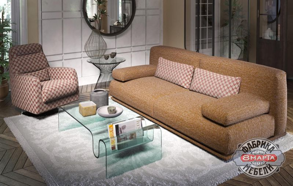 прямой диван Боско