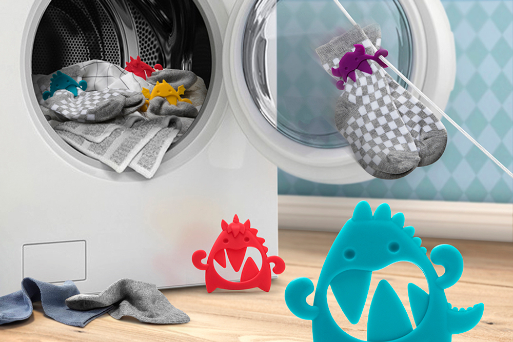 Прищепка для носков sock monsters