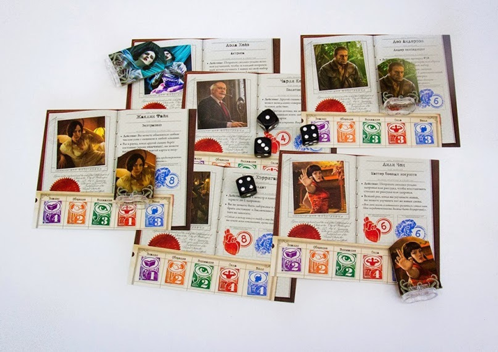 Древний Ужас - герои