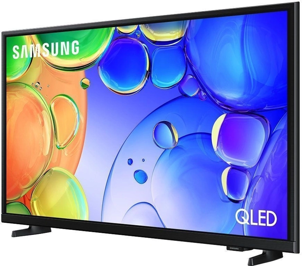 Телевизор QLED Samsung 43" QE43Q5FAAUXPY Q черный 4K Ultra HD 60Hz DVB-T2 DVB-C DVB-S2 USB WiFi Smart TV