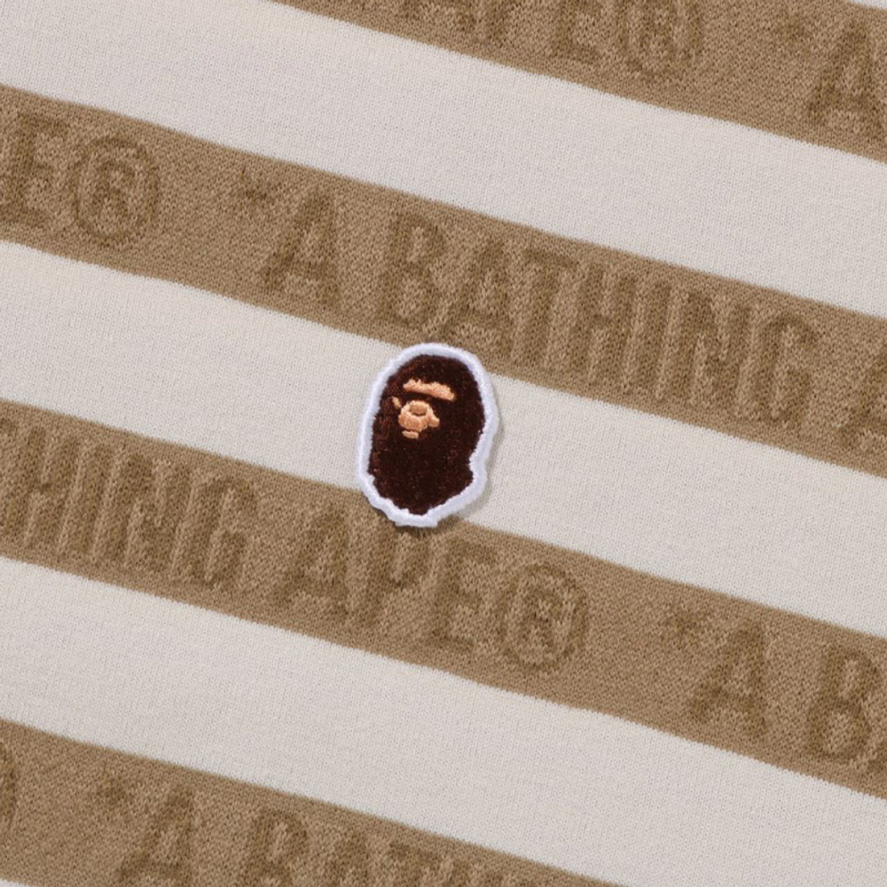 A Bathing Ape Bathing Ape All Over Logo айвори IVX