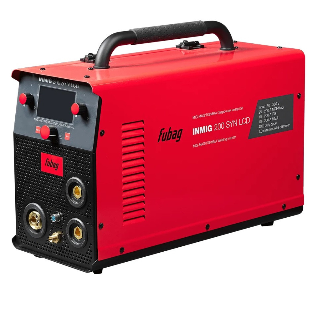 Полуавтомат сварочный Fubag INMIG 200 SYN LCD 31590.1
