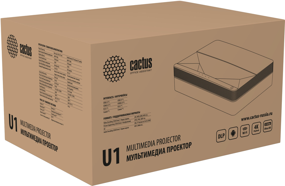 Проектор  Cactus CS-U1.SG