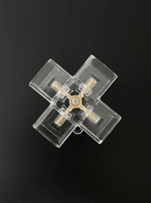 Коннектор Х-образный (угол 90) соединитель для светодиодных модулей