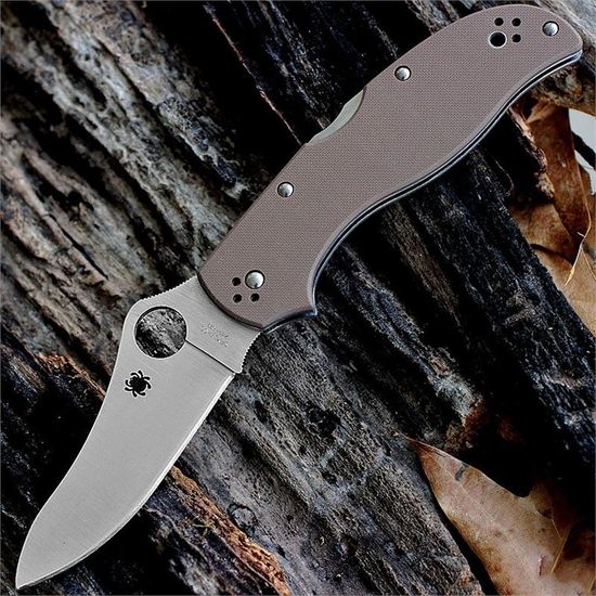 Складной нож Spyderco Stretch 2 90GBNPE2 c клинком из стали ZDP-189, рукоять G10