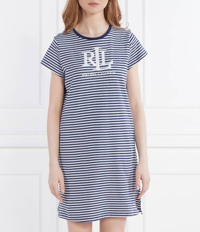 Ночная рубашка LAUREN RALPH LAUREN - темно-синий(ILN32311)