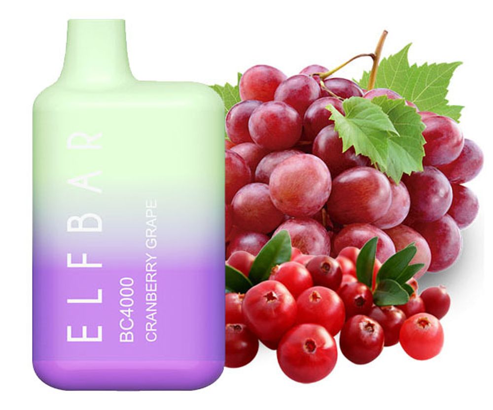 Elf Bar BC4000 - Cranberry Grape (5% nic)