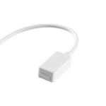 135222 SHINO NT23 180 белый Токопровод (подвод питания) для низковольт. шинопровода встраиваемого в ГКЛ и натяж. потолок IP20 48V SMAL