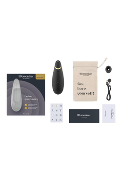 Бесконтактный клиторальный стимулятор Womanizer Premium 2 черный