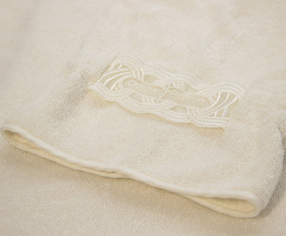 Халат махровый Cesare Paciotti Majestic молочный