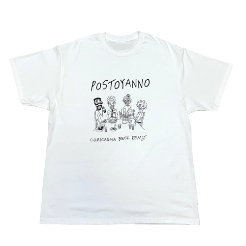 Футболка «Chimicanga Beer Repast» white