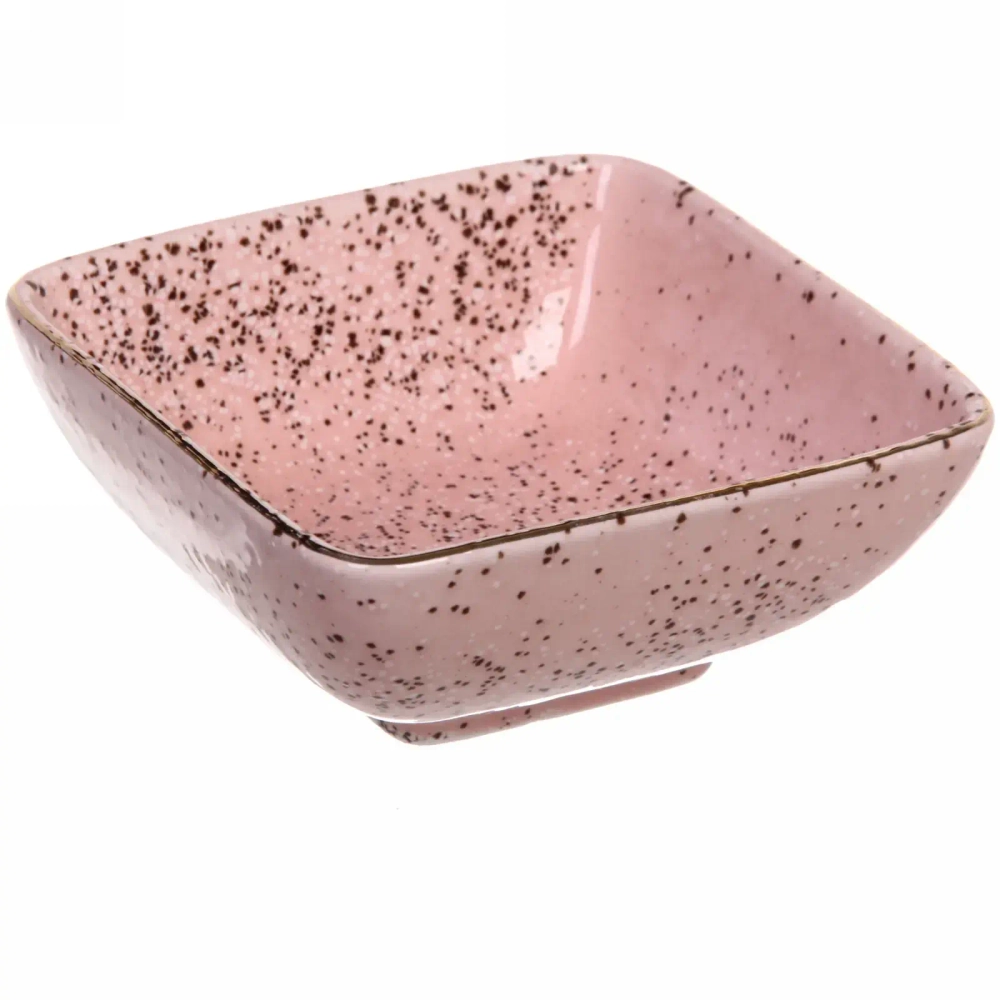 Салатник керамический 600мл «Pink Stone» 11,6*11,6*5см