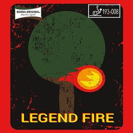 Короткие шипы BARNA ORIGINAL Legend Fire