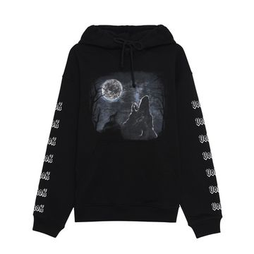 Худи Волчок ВОЙ (черный)