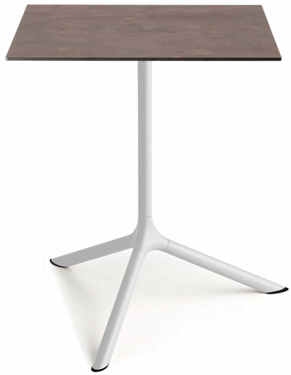 Стол ламинированный обеденный складной Scab Design Tripe Maxi Folding, белый, кортен