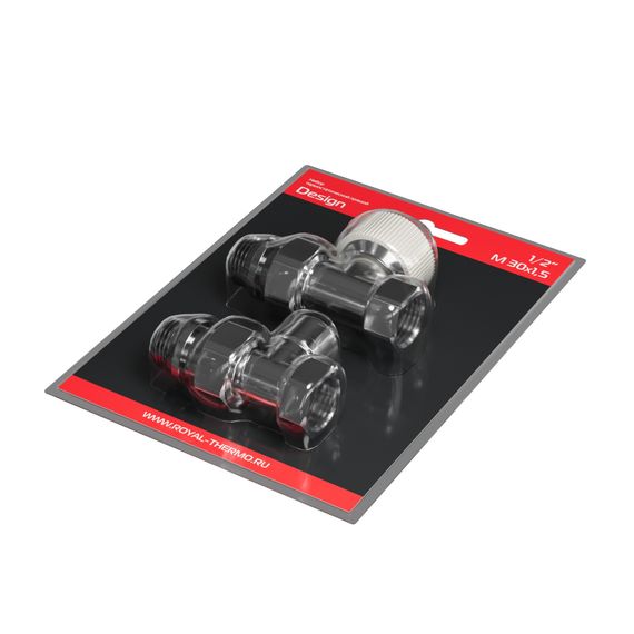 Набор термостатический прямой Royal Thermo Design 1/2quot;М30х1,5 (Хром) купить в Москве и Московской области по низкой цене с доставкой по России — (6) Набор термостатический прямой Royal Thermo Design 1/2quot;М30х1,5 (Хром) — (6)