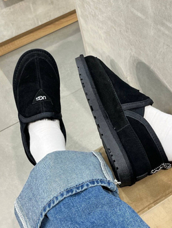 Угги из натуральной замши/натуральная шерсть