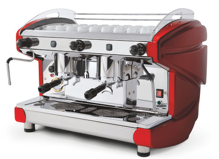 Рожковая кофемашина BFC Lira 2 gr. "Красная"
