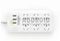 Удлинитель Xiaomi (Mi) Power Strip 3 USB 6 розеток (NRB4025CN) White