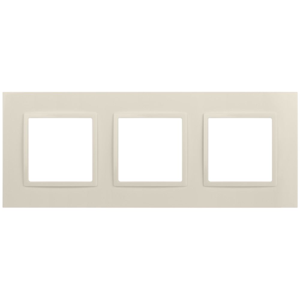 Рамка для розеток и выключателей ЭРА Elegance 14-5013-02 Classic, на 3 поста, слоновая кость
