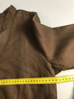 Блузка Zara льняная, маркировка М, визуально на 46 размер, новая