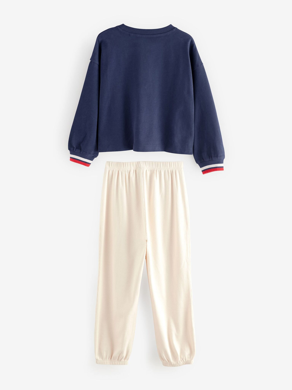 Пижама для девочки Next B16-259, 3 шт., Красный, Синий, Серый