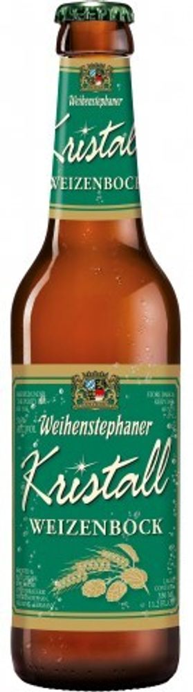 Weihenstephan Kristall Weizenbock 0.33 л. - стекло(24 шт.)